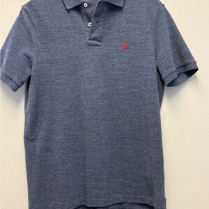 Ralph Lauren Shirt Medium  Short Sleeve Casual Golf Polo Classic Fit Blue